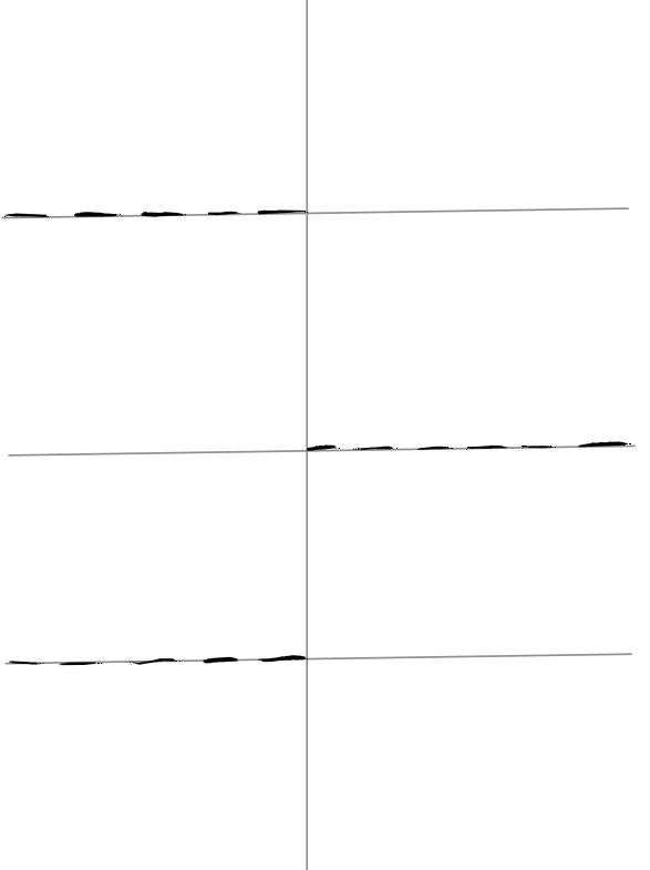 A diagram of the cuts